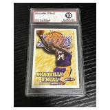 Shaquille O'Neal TGC Graded Card