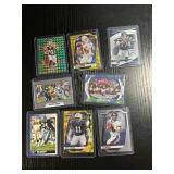 Football Card Lot (8 cards)