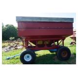 Side Dump Gravity Wagon