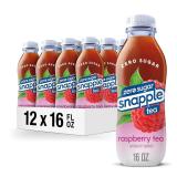 Snapple Zero Sugar Raspberry Tea, 16 oz bottle