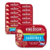 King Oscar Sardines in Spring Water, 3.75oz