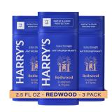 Redwood Men's Deodorant, 2.5 oz, 3-Pack