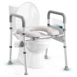 Soundfuse Toilet Seat Riser, Adjustable
