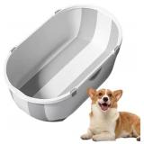 $123 Foldable Dog Bathtub & Washing Station (Gray)