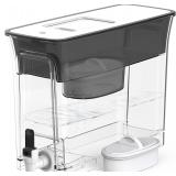 Waterdrop 35-Cup Water Filter Dispenser, Black