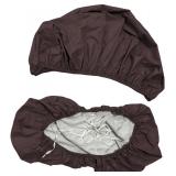Camper Cushion Slipcovers, RV Dinette, Coffee