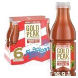 Gold Peak Unsweetened Iced Tea Bottles