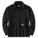 Carhartt Mens Zip Mock Neck Sweatshirt