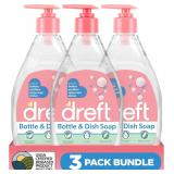 DREFT Baby Bottle Soap, Fragrance Free
