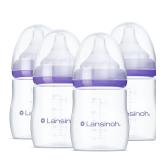 Lansinoh Anti-Colic Bottles, 5oz, 4pk