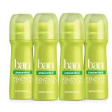 Ban Original Unscented 24h Invisible (4-pack)