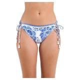 La Blanca Side Tie Hipster SZ10 Bikini Bottom