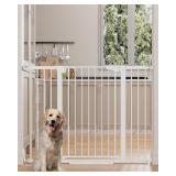 $160 Cumbor 36' Extra Tall Baby Gate, White