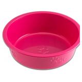 Loving Pets Dolce Luminoso Dog Bowl, Med Pink