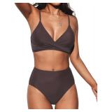 CUPSHE MED Women's Bikini Set Swimsuit