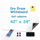 YOUNGJQ Magnetic Dry Erase Board 42'x24' Kit