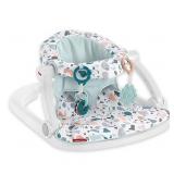 Fisher-Price Sit-Me-Up Floor Seat Grey/White