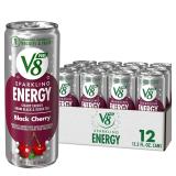 V8 +Energy Sparkling Black Cherry Drink 10Ct
