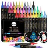 Art+soul 72 Colors Acrylic Paint Pens, 36 Pack
