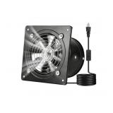 VEVOR 6' Exhaust Fan 308 CFM Wall Mount Black