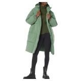 SMALL Amazon Essentials Women's Hooded Puffer