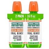 TheraBreath Fresh Breath Mouthwash, Mint 16oz