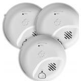 $130 First Alert SMICO100-AC Smoke/CO Alarm 3-Pack