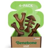 Benebone Small 4-Pack Dog Toys for Chewers