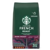 Starbucks Dark Roast Ground Coffee, 28 oz