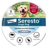 Seresto Flea & Tick Collar for Dogs ( 18 lb)