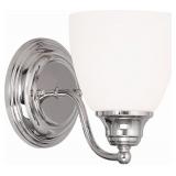 Livex 13671-05 Somerville Wall Sconce, Chrome