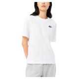 Lacoste XL Womens Cotton Jersey Loungewear Tee