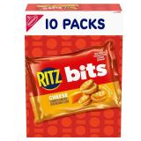 RITZ Bits Cheese Crackers, 10 Snack Packs