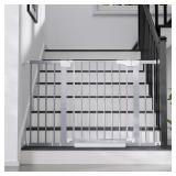 Cumbor 29.7-48' Baby Gate for Stairs, Gray