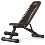 FitGoods Adjustable Weight Bench, Foldable