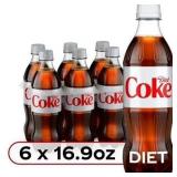 Diet Coke Diet Soda 6 pk / 16.9 oz - Pack 2