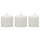 Stonebriar 3 Pack 3x3in Unscented Candles