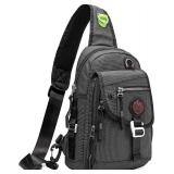 NICGID Sling Bag Crossbody for Tablet/Laptop