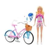 Barbie Doll and Bicycle Playset