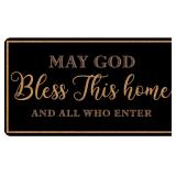 Bless This Home Door Mat - Welcome 17x30'