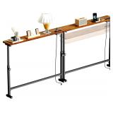 2 Pack 79' Narrow Console Table, Adjustable