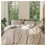MooMee Duvet Cover Set 100% Cotton Twin 68x90