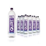 QURE Water 10 pH Ionized Alkaline 33.8oz (12)
