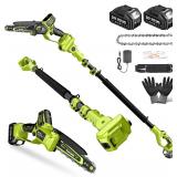 $140 Electric Pole Saws: 8' & 6' Mini Cordless