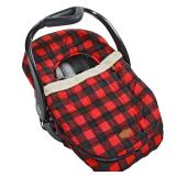JJ Cole Winter Car Seat Cover Buffalo Check