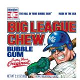 4pk-Big League Chew Original Candy 2.12 oz