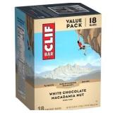 CLIF Bar White Chocolate Macadamia Nut 18pk