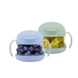 Ubbi Tweat Snack Containers - Sage/Blue