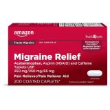 Amazon Basic Care Migraine Relief Tablets
