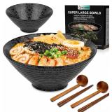 NJCHARMS Ceramic Ramen Bowl, 60 oz